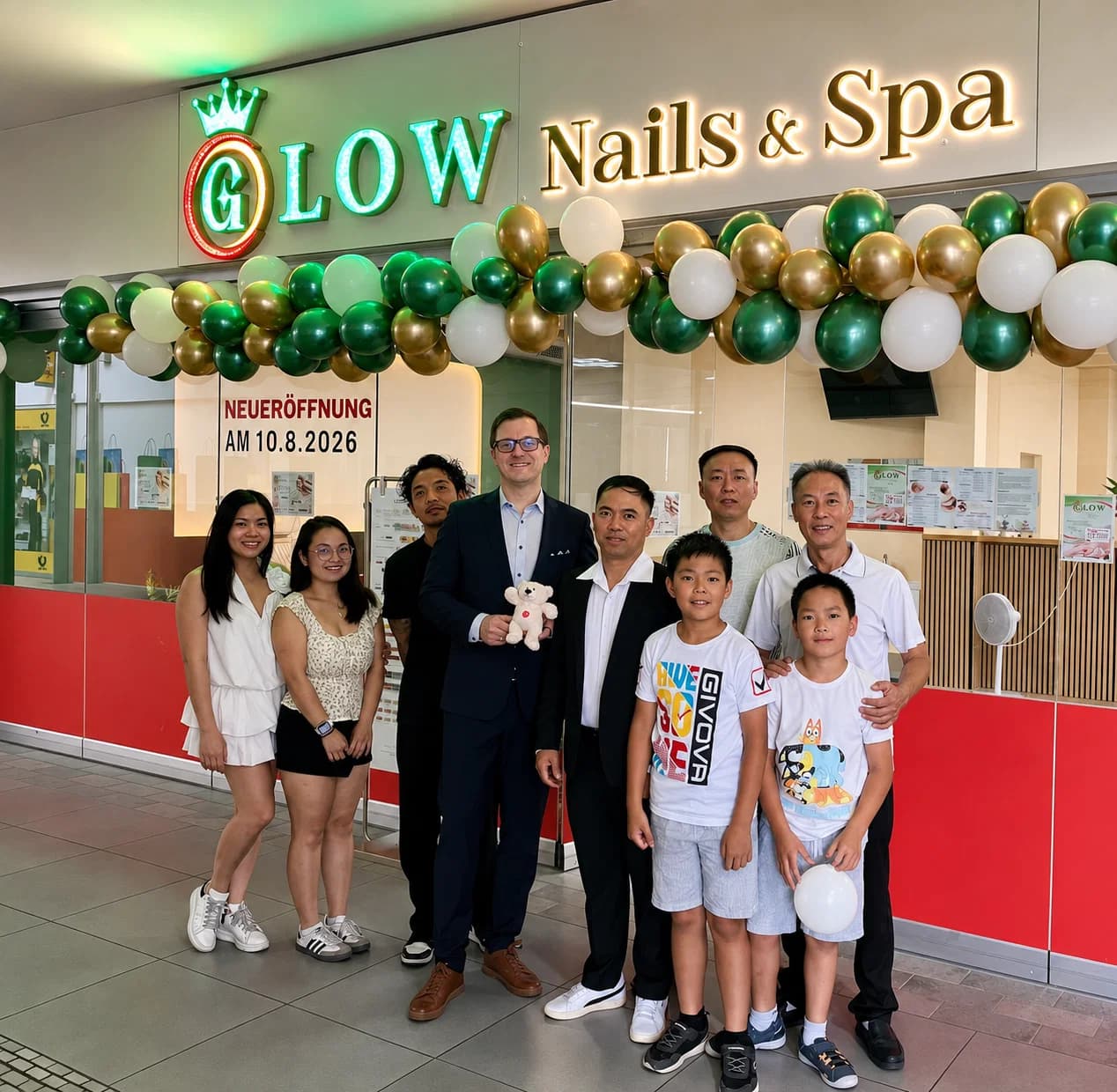 GLOW Nails & Spa ist jetzt für Sie da!